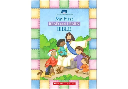 Книга My First Read and Learn Bible, картонная, 3–5 лет