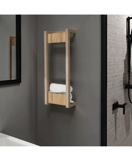 Настенная вешалка для полотенец FM FURNITURE Washan, белая