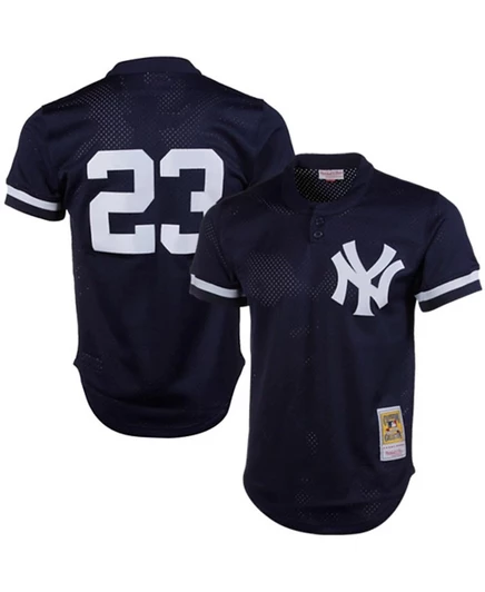 Мужская джерси Mitchell & Ness Mattingly Yankees, темно-синяя