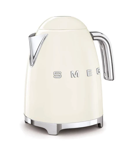 Электрочайник smeg 1,7 л ретро, кремовый