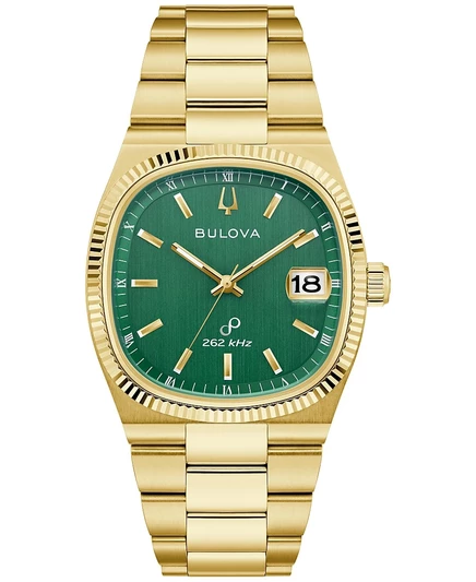 Мужские часы Bulova Super Seville 37.5 мм, золотистые