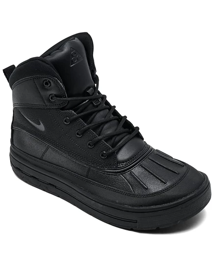Высокие ботинки Nike Big Kid's Woodside 2 от Finish Line черного цвета