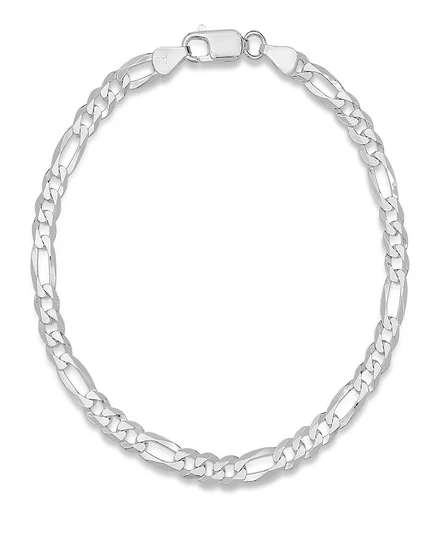 Мужской браслет Steeltime Figaro из серебра 925, серебристый