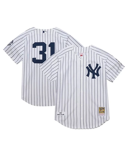 Мужская футболка Mitchell & Ness Ichiro Suzuki White New York Yankees из коллекции Cooperstown 2014 года, выполненная в аутентичном стиле.