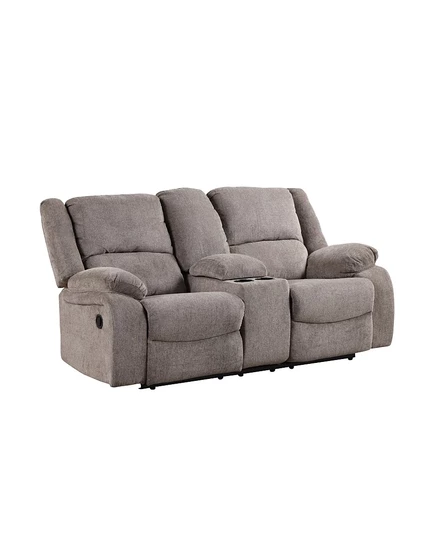 Диван-реклайнер Furniture of America Hodge 78″, серый