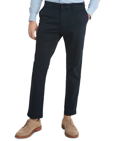  Мужские эластичные брюки-чино зауженного кроя TH Flex   navy blazer