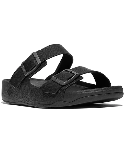 Мужские сандалии FitFlop Gogh Moc кожаные, черные