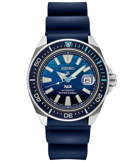 Мужские часы Seiko Prospex PADI SRPJ93, 45 мм, синий