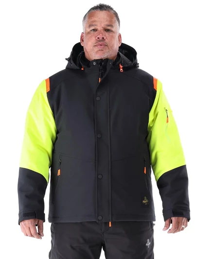 Мужская утепленная куртка RefrigiWear FrostFlex, черная