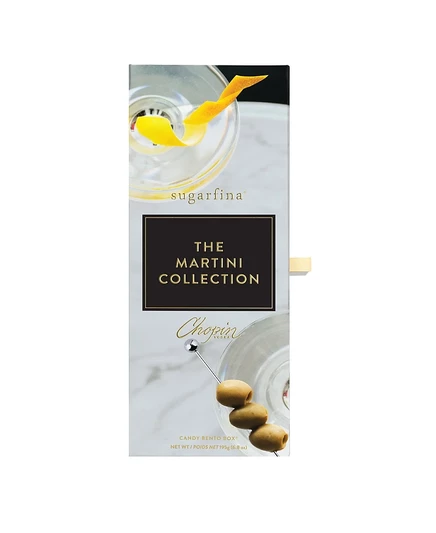 Конфетный набор Sugarfina x Chopin Martini, 3 шт., белый