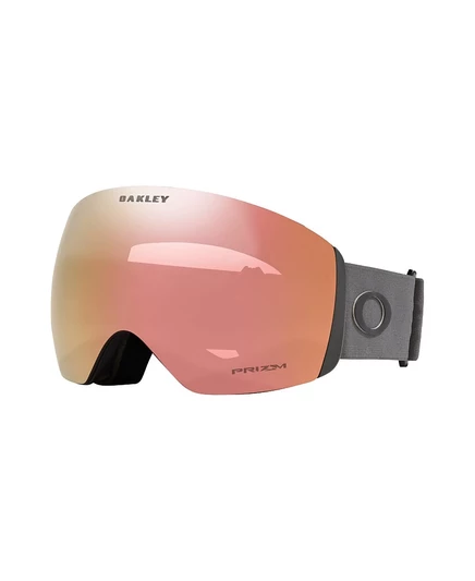 Унисекс маска Oakley Flight Deck L OO7050 зеркальная линза, черная