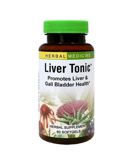 Тоник для печени Trace Minerals Herbs Etc, 60 капсул