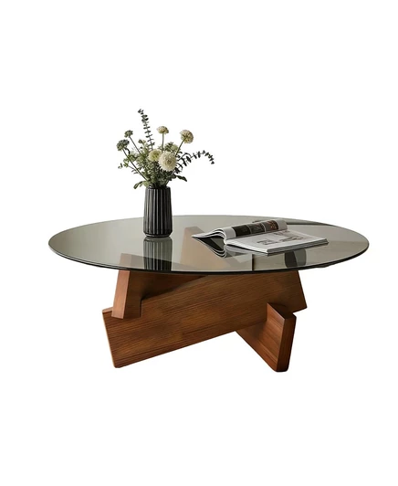 Современный круглый журнальный столик Streamdale Furniture, 27,5 