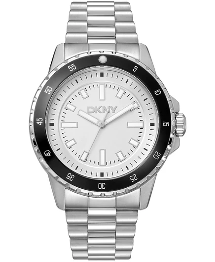 Мужские часы DKNY Sport 43 мм, серебристые