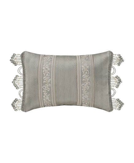 Декоративная подушка J.Queen New York Martina Boudoir 38×56 см, серая