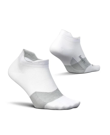 Мужские короткие носки Feetures Elite с компрессией, белые