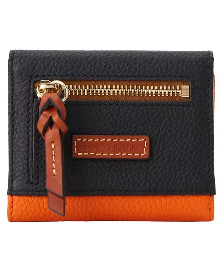 Кошелек для кредитных карт Dooney & Bourke Baltimore Orioles с клапаном orange