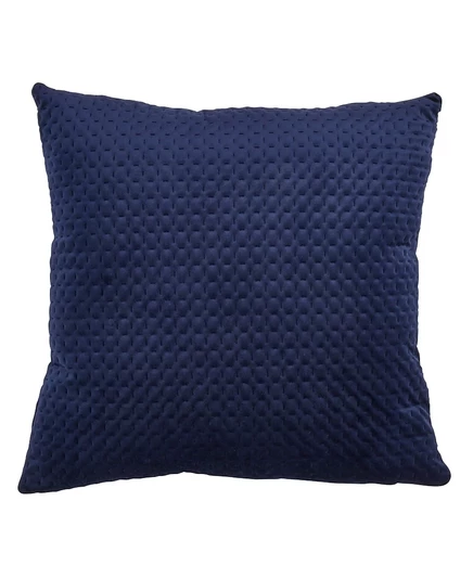 Декоративная подушка SARO LIFESTYLE Pinsonic Velvet 45×45 см, синяя
