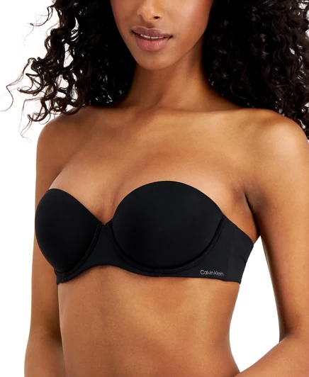 Женский бюстгальтер Calvin Klein QF5677 пуш-ап, черный