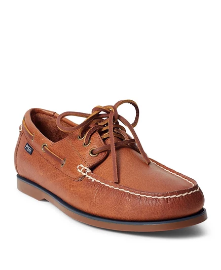Кожаные лодочки Polo Ralph Lauren Bienne с оборками