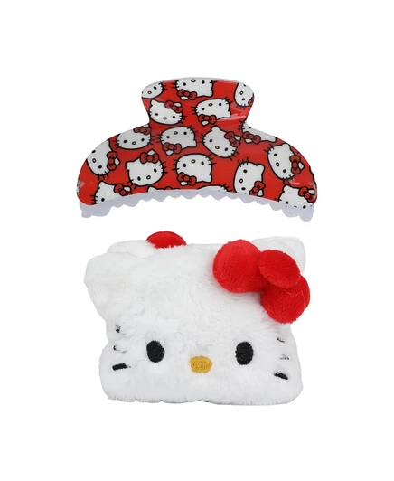Набор женских заколок для волос Hello Kitty из 2 упаковок.