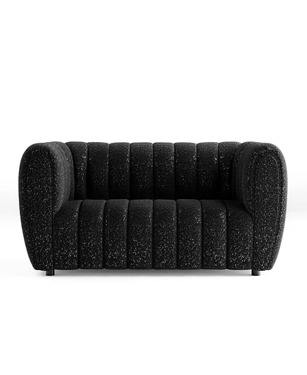 Диван Furniture of America Lysander 160 см, черный