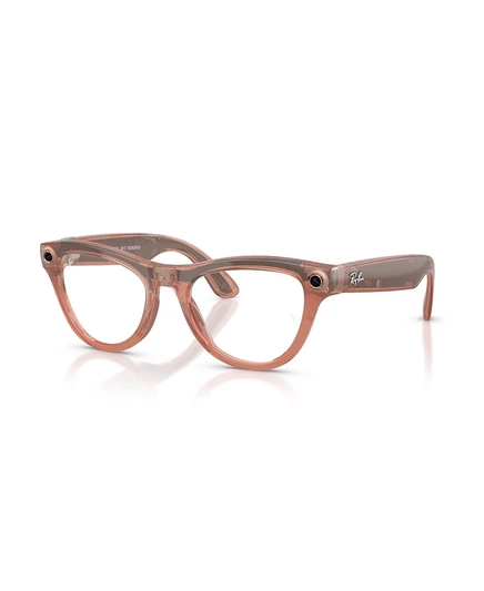 Унисекс солнцезащитные очки Ray-Ban Skyler AI Gen2 Transitions, оранжевые