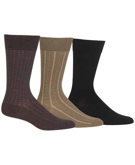 Мужские носки Polo Ralph Lauren, 3-Pk. Носки с различными рисунками brown assorted