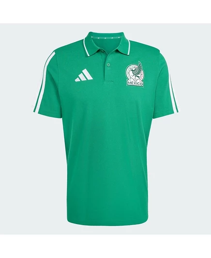 Мужское поло Adidas Mexico 2026 Alphaskin, зеленое