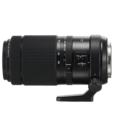 Объектив fujifilm gf 100–200 мм f/5.6 ois wr, черный