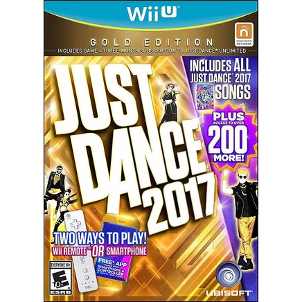 Видеоигра Ubisoft Just Dance 2017 Gold (Wii U), мульти