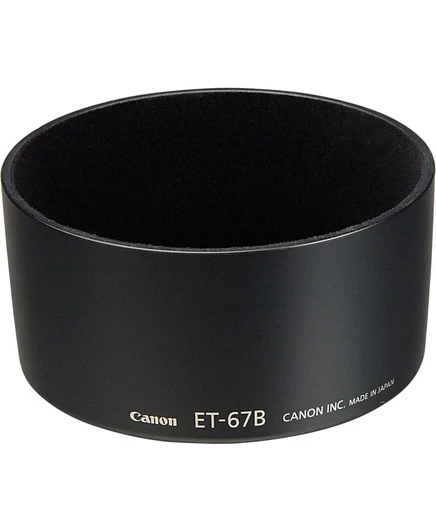 Бленда Canon ET-67B для объектива EFS 60mm f/2.8 USM, черная
