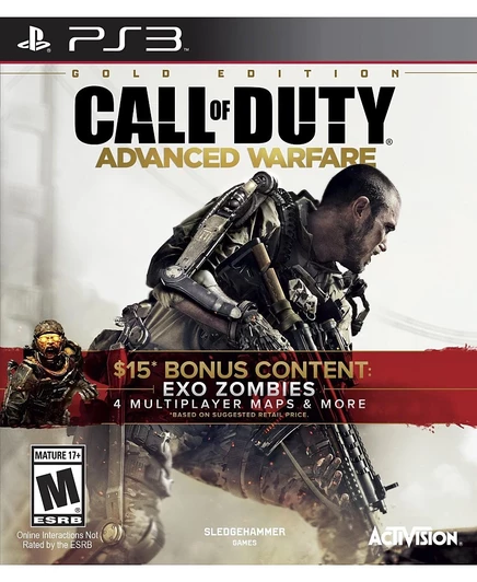 Игра Activision Blizzard Call of Duty: Advanced Warfare Gold, PS3