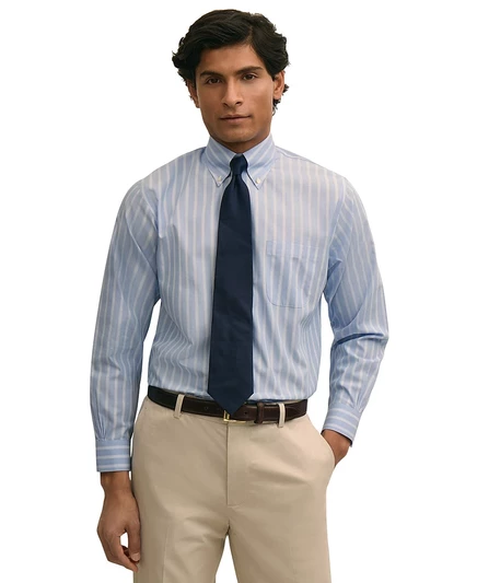 Мужская рубашка Brooks Brothers Regular Fit, синяя