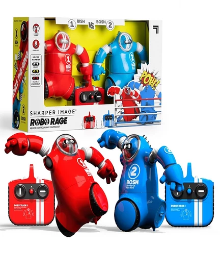 Набор радиоуправляемых боевых роботов Sharper Image, синий