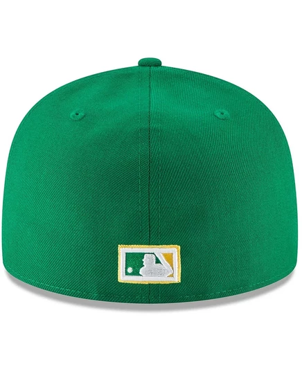 Мужская кепка New Era 59FIFTY Oakland Athletics, зелёная