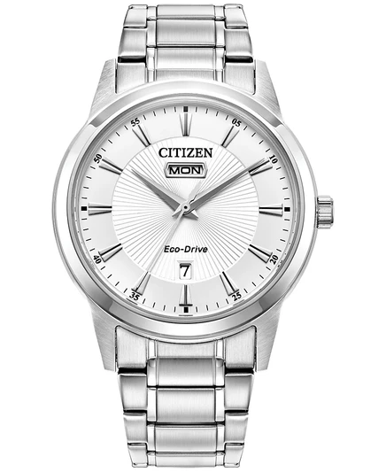 Мужские часы Citizen Classic Eco-Drive 40 мм, серебристые