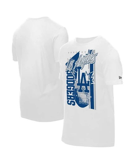 Мужская футболка New Era Los Angeles Dodgers, белая