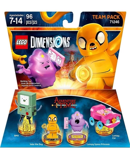 Игровой набор Warner Bros. LEGO Adventure Time, разноцветный