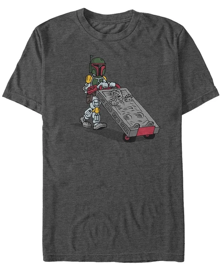 Мужская футболка Fifth Sun Star Wars Boba Fett, серая