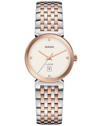 Женские часы Rado Florence 30 мм с бриллиантами, белые