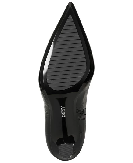 Женские ботильоны DKNY Cayden, черные под крокодила