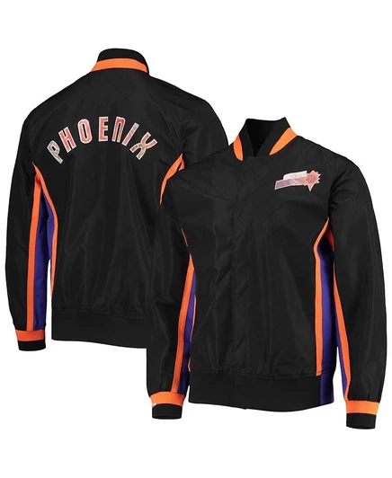 Мужская куртка Mitchell & Ness Phoenix Suns, черная