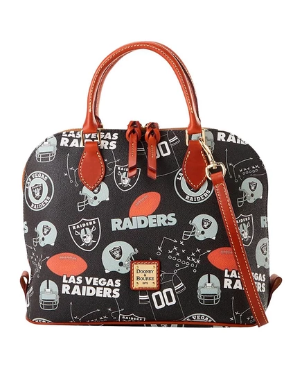 Сумка dooney & bourke las vegas raiders на молнии, разноцветная