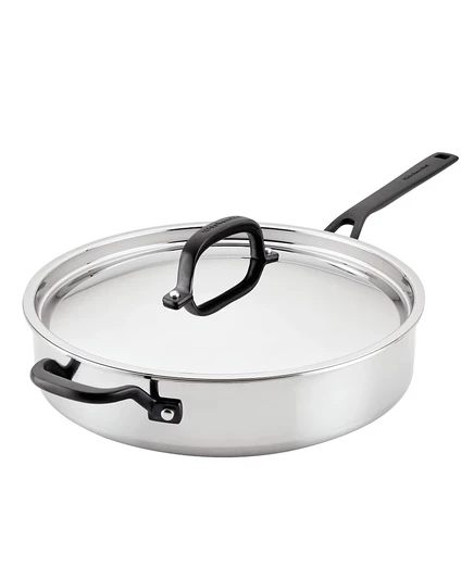 Сотейник KitchenAid 5-слойный нерж. 4,7 л с крышкой