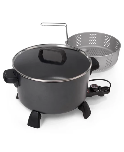 Мультиварка-пароварка Presto Kitchen Kettle XL 9,5 л, черная
