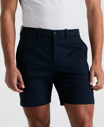 Мужские узкие чино-шорты Original Penguin 20 см, синие