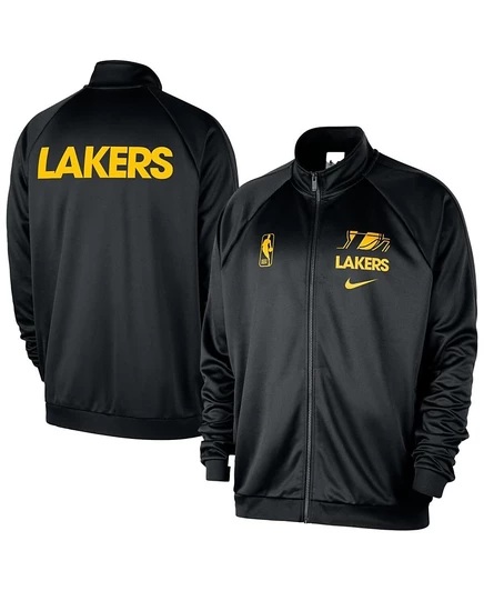Мужская тренировочная куртка Nike Los Angeles Lakers, черная