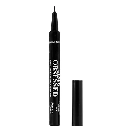 Маркер для подводки Palladio Liner Obsessed 2-в-1 черный