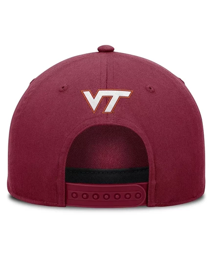 Мужская темно-бордовая шляпа Fanatics от Virginia Tech Hokies с регулируемой веревкой для игры в мяч maroon